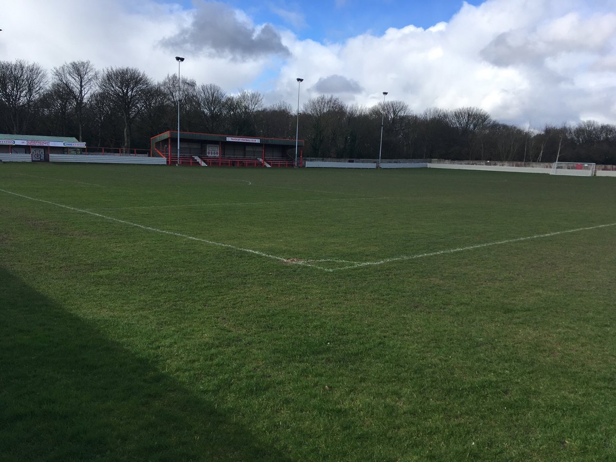 BeakerTAFC's tweet image. 7 weeks of the season to go and, despite the weather, Dennyfield looking good.
However, a lot of games to be played on it in those seven weeks!!