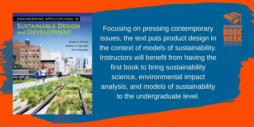 CengageEMEA's tweet photo. As #AcademicBookWeek winds down, we're sharing a great title about sustainability and design. A great book to fit with the Environment theme! 

Check out our other featured titles for the week: https://t.co/MekSKq3QQ9 https://t.co/UDQ4aTRZl4