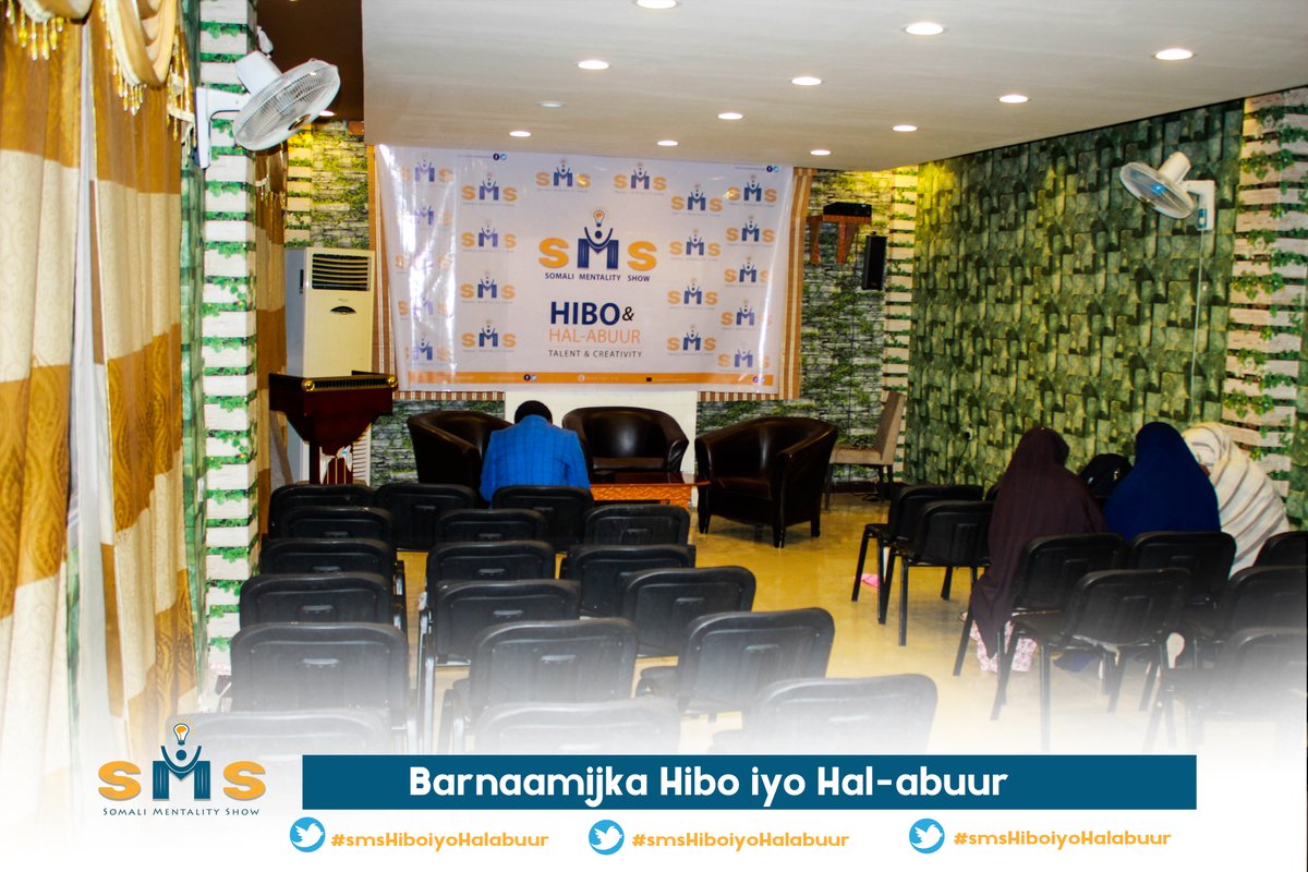 SMSORG1's tweet photo. Barnaamijka Hibo iyo Hal abuur oo mar dhow noo bilaban doona

#smsHiboiyoHalabuur https://t.co/5AX7eSUZSH