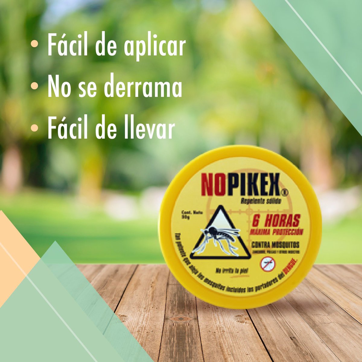LabBustillos's tweet photo. Repelente de fácil aplicación y sin derrames #Nopikex #FamiliaBustillos #AdiósMosquitos #Protección https://t.co/KZX10OX166