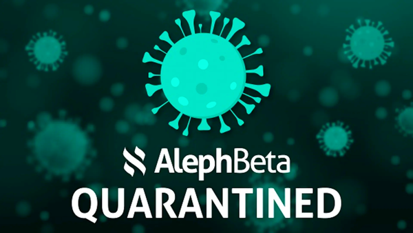 Aleph Beta Quarantined: a new podcast. From preparing for Passover, to keeping kids entertained, to helping us deal with our own mental health and anxiety, we will try to deal with it all, with love, compassion, and community. Come join us. Click here: bit.ly/2vfTQp4