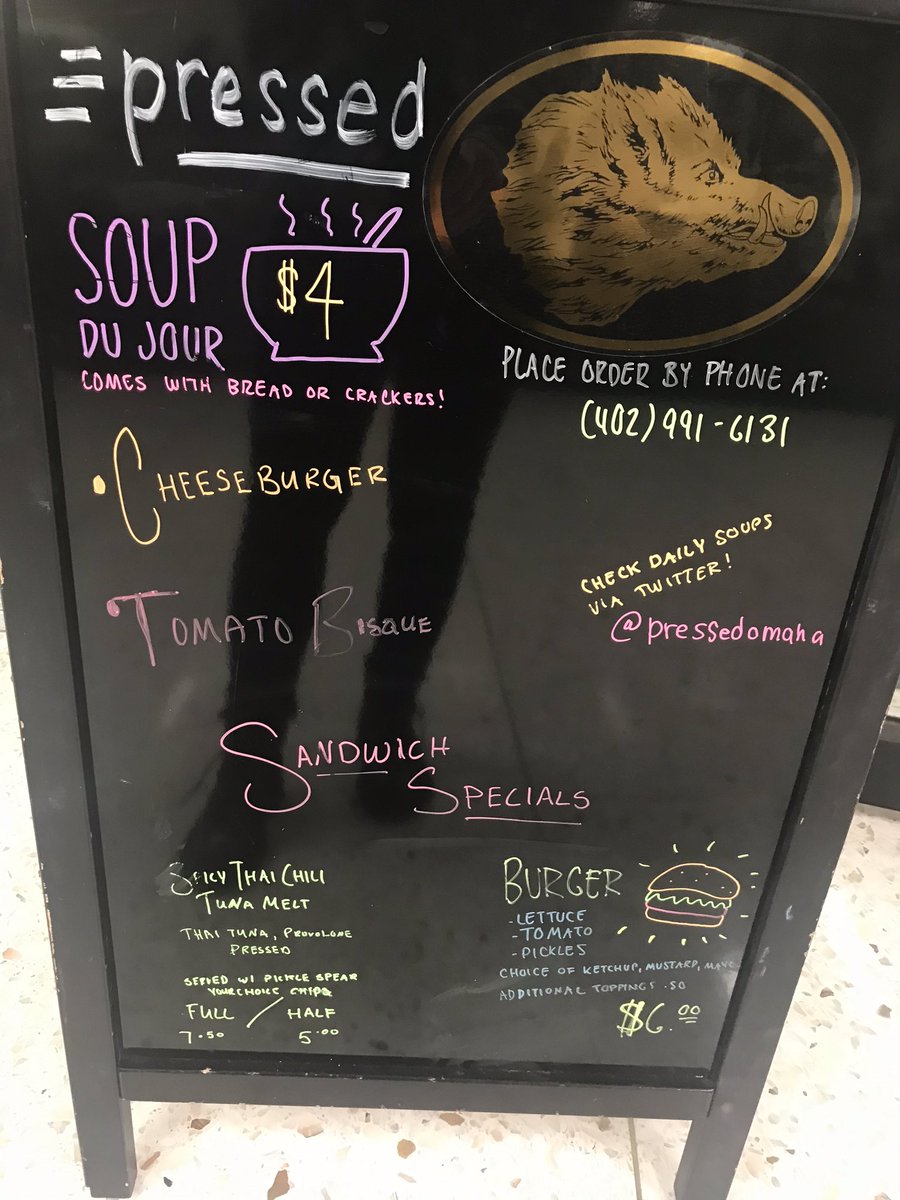 pressedomaha's tweet photo. Friday’s lunch specials! https://t.co/lgqoXgnwPA