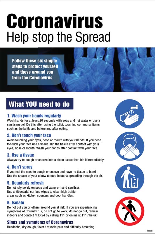 iSignsGroup's tweet photo. Guidance, education and knowledge are key to ensuring the safety of individuals and as such we can now offer a range of signs/posters to help improve hand hygiene, advise of symptoms &amp; protocol to follow and to prevent potentially infected visitors from entering your building. https://t.co/KrB18nu5fJ