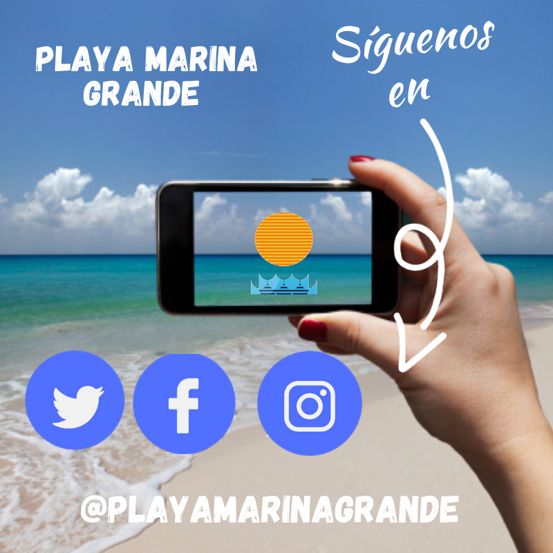 ¡Síguenos!!! en nuestras Redes Sociales #INSTAGRAM #FACEBOOK y #TWITTER y mantente al día de nuestros servicios de #PlayaMarinaGrande 
-
#PlayaMarinaGrande #Amigos #Vargas #Playa #Paseo #Familia #CuidatuPlaya #Seguridad #Limpieza #RRSS