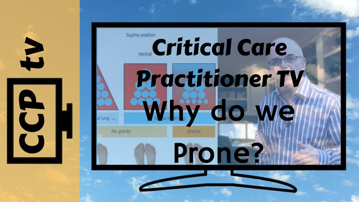 We may be doing a lot of proning in the next few weeks. if you want to understand why we prone, this may help. youtu.be/FS4t5w1eCYw#CO… #COVID_19uk #Covid_19 #FOAMed