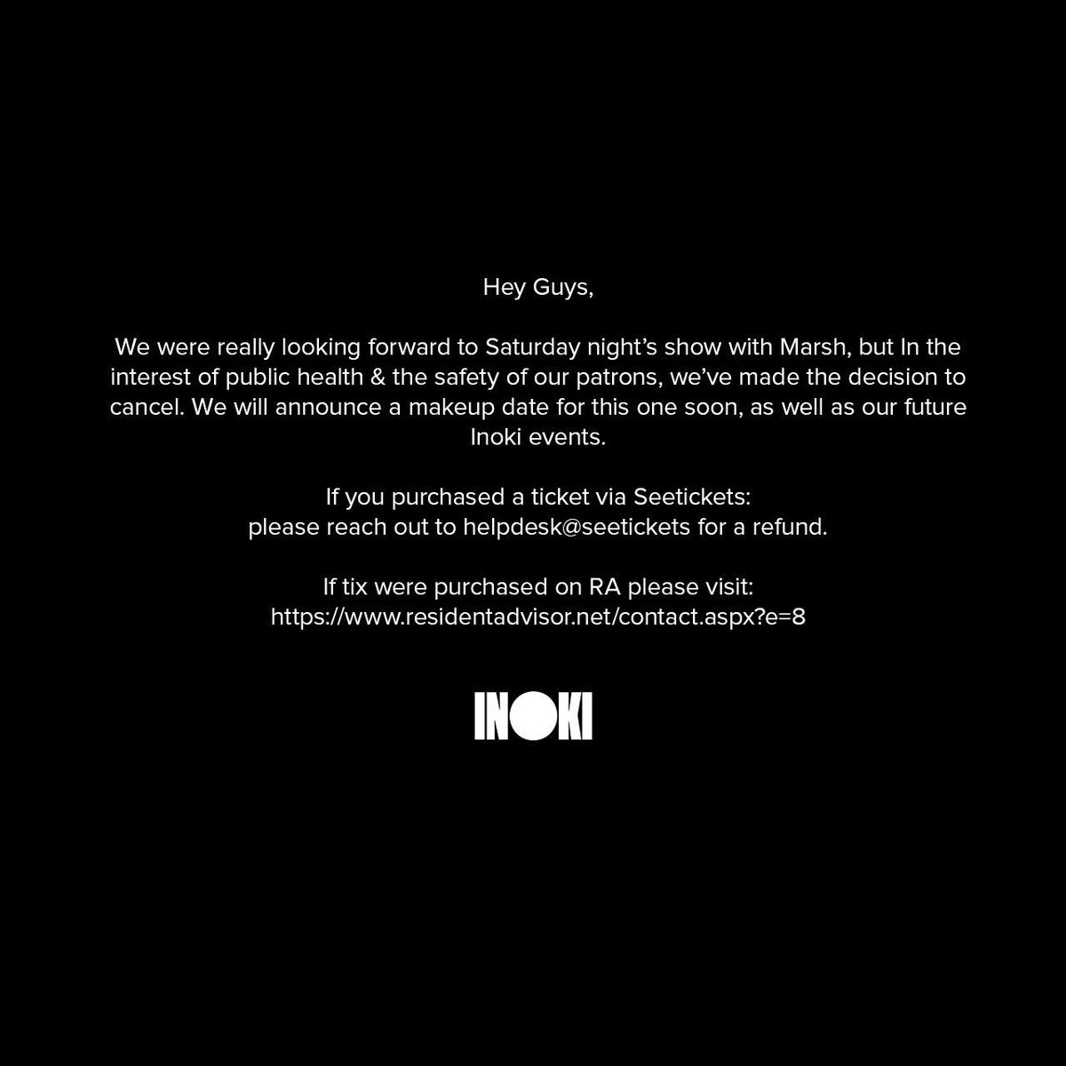 For Resident Advisor refunds: bit.ly/RArefund