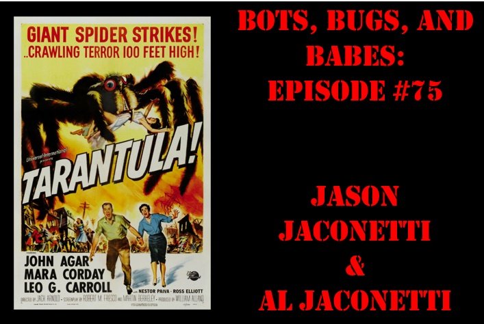 jasonjaconetti's tweet photo. Year 3 Anniversary episode is now up. Dad and I cover Tarantula (1955)
https://t.co/DHaVun3DoH
#BBB #BotsBugsbabespodcast #theartofhorrorcollective #DoubleJCustomCreations https://t.co/44GlZ6oLjn