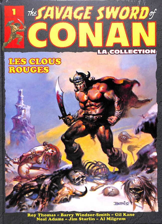AtelierComics's tweet photo. The Savage Sword of Conan : La collection Hachette tome 1 : Les Clous Rouges https://t.co/bnld7DdeTU https://t.co/qeTJi6FzpC