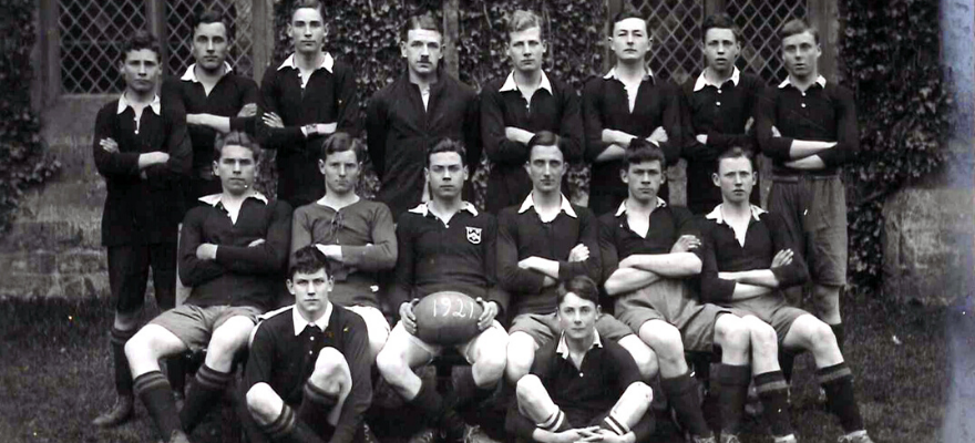 OldBloxhamist's tweet photo. Today we celebrate 100 years of rugby. It was on this very day, 13th March 1920, that Bloxham School had its first fixture against Warwick School. #rugby #sportingmilestone #100yearanniversary
https://t.co/zYD4OFIuJA https://t.co/aSLB6VXhwS