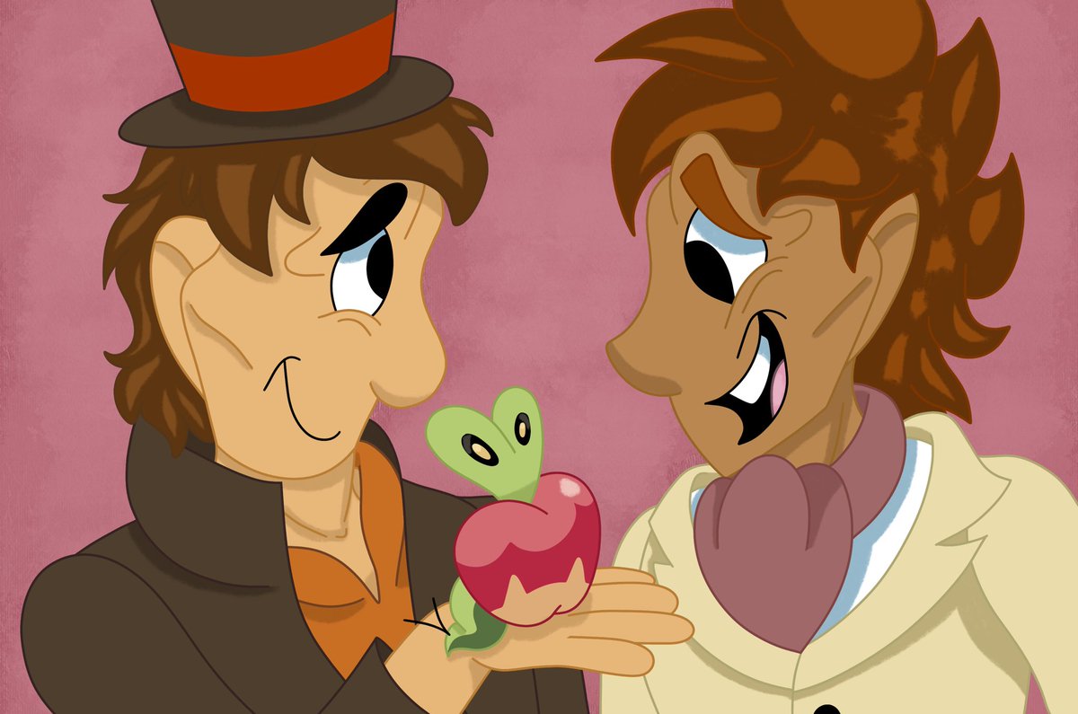 HDorritie's tweet photo. Finally back to digital art! Layton has a very special gift for Randall~
#professorlayton #randallascot #pokemon #appline #art #digitalart #drawing #procreate #fanart https://t.co/wS8mTndQLS