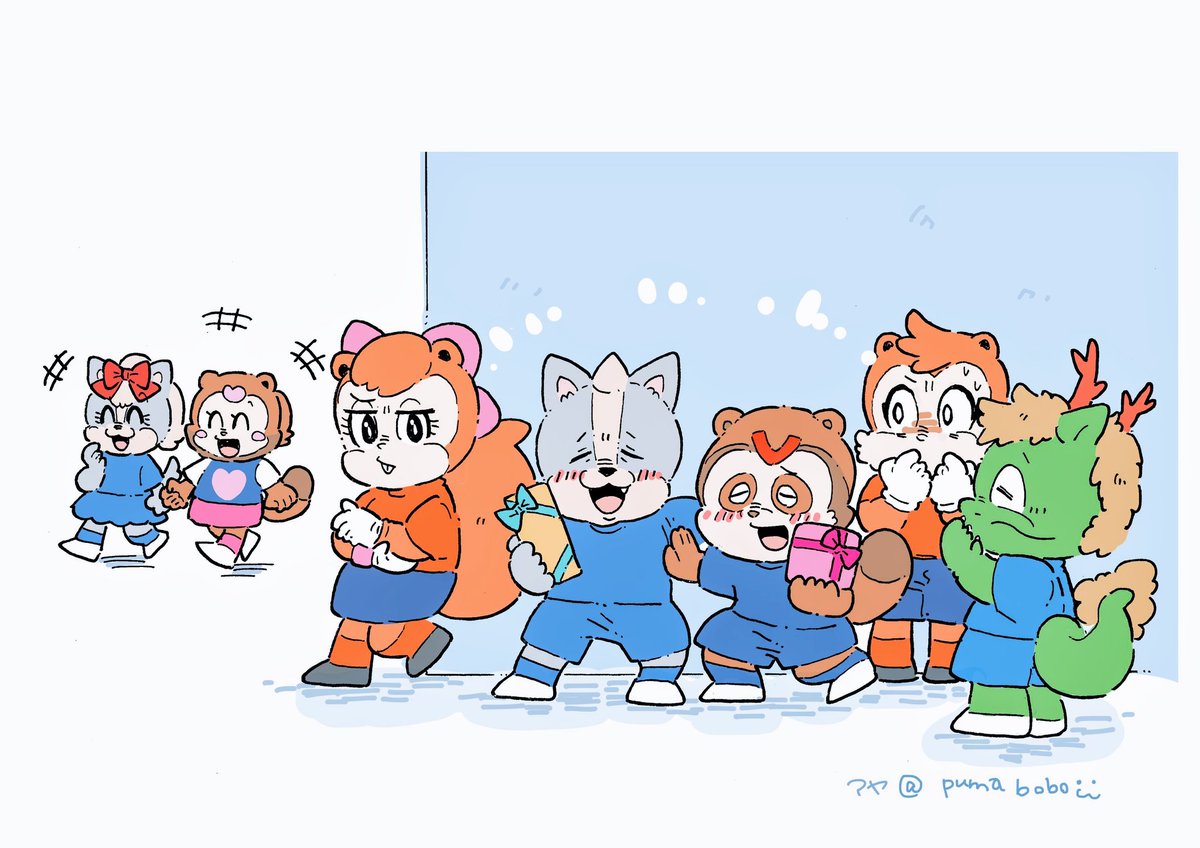 バス小瀬 バス小瀬新聞 En Twitter ほのぼのマスコット劇場 今日は ホワイトデー Vfk Vent Kun くんと Vortakun くんが譲り合ってます W Vfk Vortis Ardija Hollyhock ホーリーくん Hollykun Mito フォーレちゃん ティスちゃん アルディ