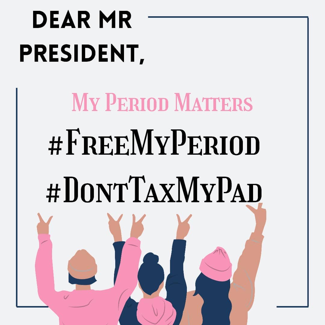 socialyouthdriv's tweet photo. #DontTaxMyPeriod
#FreeMyPeriodCampaign
#LetUsRallyTogether
#LetUsPushForThisAgenda
#TogetherWeCan
#ForTheVunerableRuralGirl
#ForTheFutureGeneration
#PeriodIsNotALuxury
#PeriodIsNotAChoice https://t.co/eVO6KhUfWY