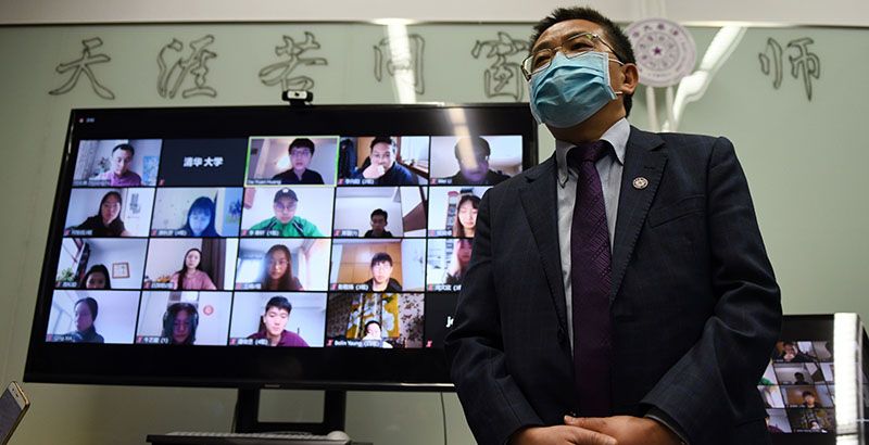 The74's tweet photo. .@redandexpert: What happens if coronavirus shuts down U.S. schools? 5 lessons in emergency distance learning from China https://t.co/jXwVHLWyvm https://t.co/vRBRs9VnNn
