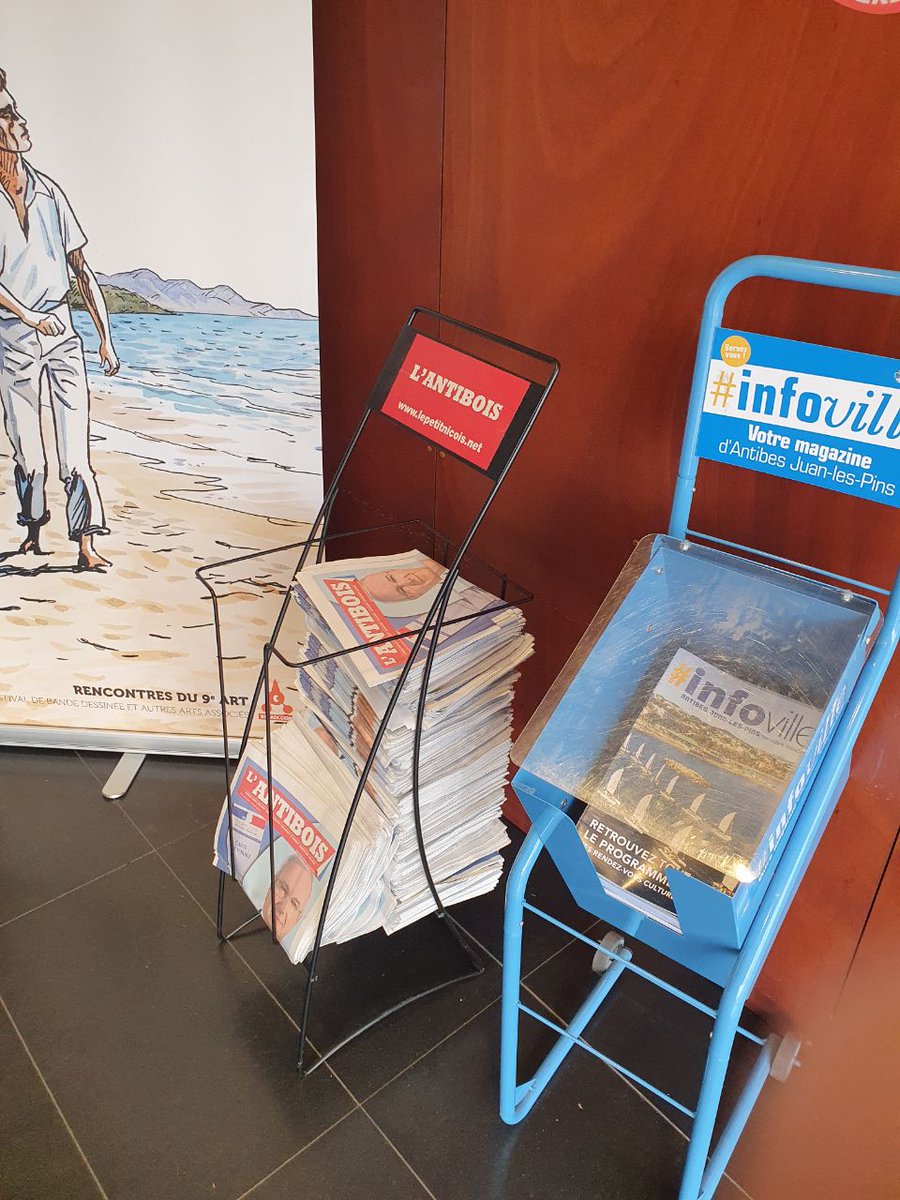 ElusLREMAntibes's tweet photo. Jusqu'au bout @JeanLeonetti et son équipe auront oeuvré à utiliser le journal local @Nice_Matin pour leur propagande, avec de multiples pleines pages chaque jour à sa gloire
Et maintenant un journal dédié, l'Antibois qui plus est distribué dans les locaux municipaux
#Ethique https://t.co/fBVey5wgHH