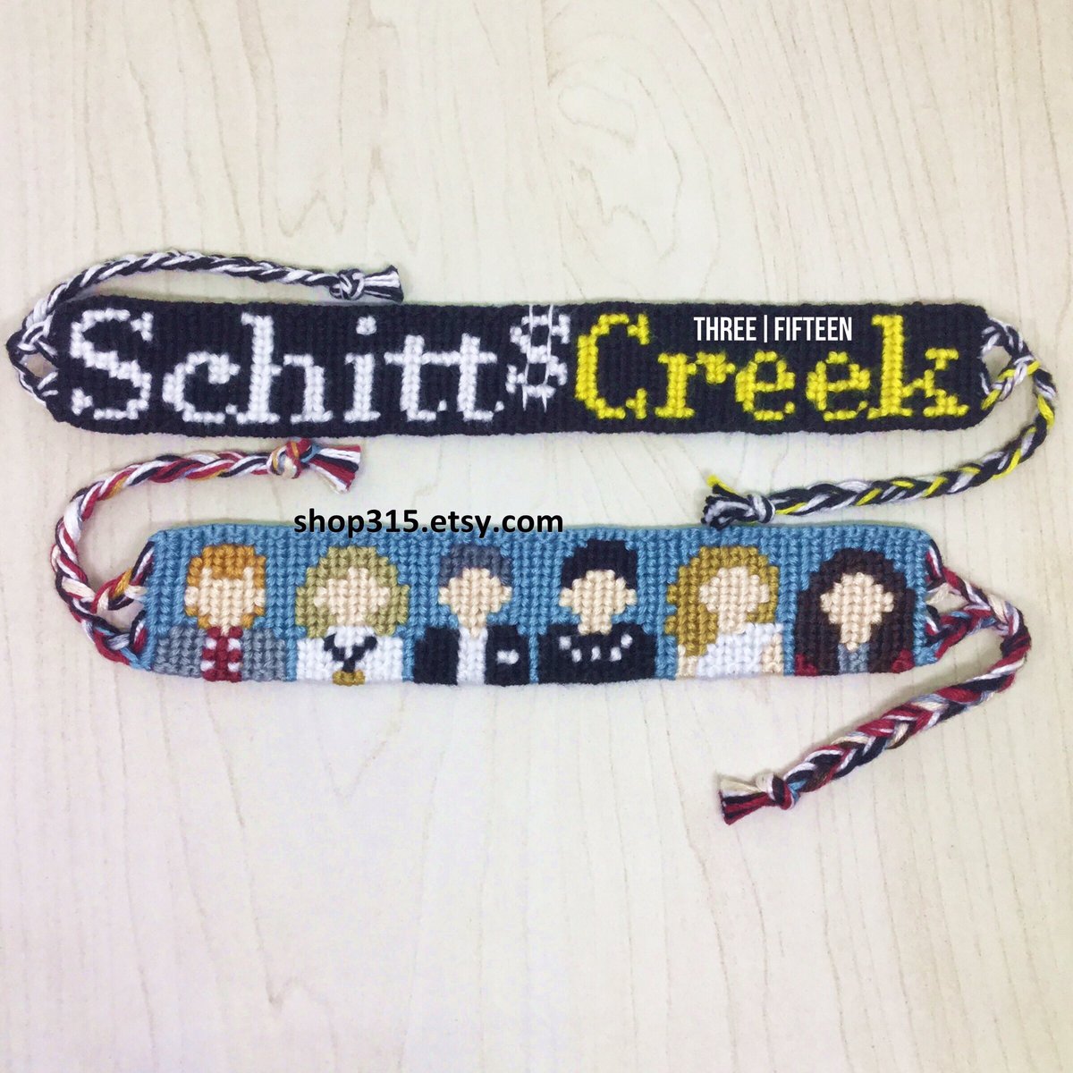 OH. MY. GOD. Ew, David! Does anyone else love #SchittsCreek ? I listed these bracelets on #Etsy last night. etsy.me/2U6QBZF