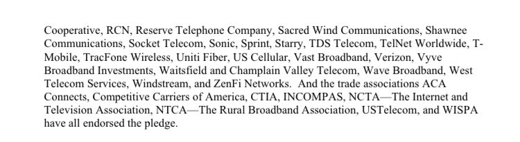 Thank you to the 69 broadband and telephone service providers that have already stepped up and taken the #KeepAmericansConnected Pledge. They are doing the right thing to help Americans stay connected during the #coronavirus pandemic. docs.fcc.gov/public/attachm…
