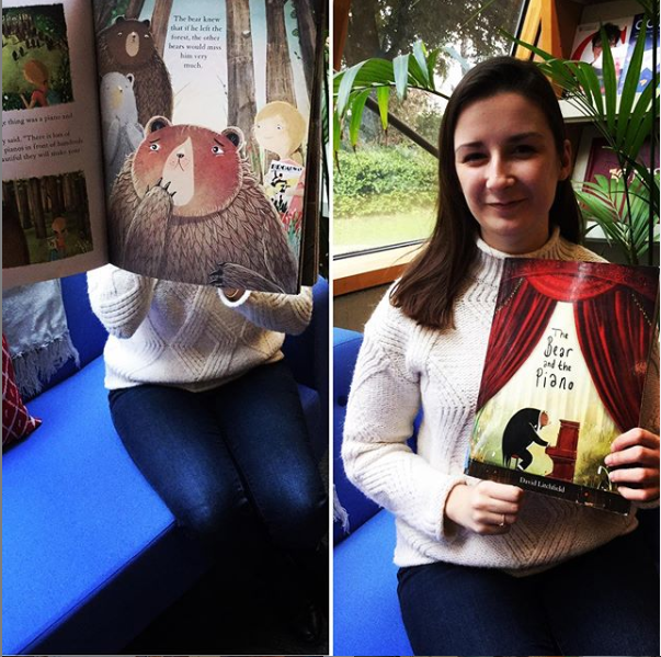 edfaclib's tweet photo. 'The bear knew that if he left the forest, the other bears would miss him very much.' - The Bear and the Piano by David Litchfield
A very warm farewell #BookFaceFriday post from our wonderful Library Assistant, Vicki.
We wish her all the best!
#edfaclibrarylife https://t.co/cJE3cl1ifO