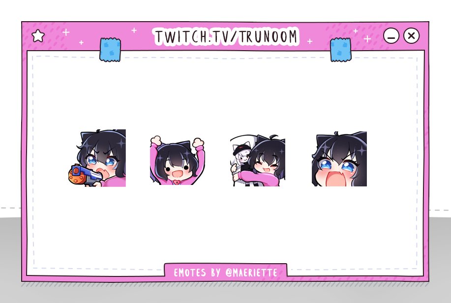 TruNoom on Twitter "OMG I just got new emotes for my twitch channel by
