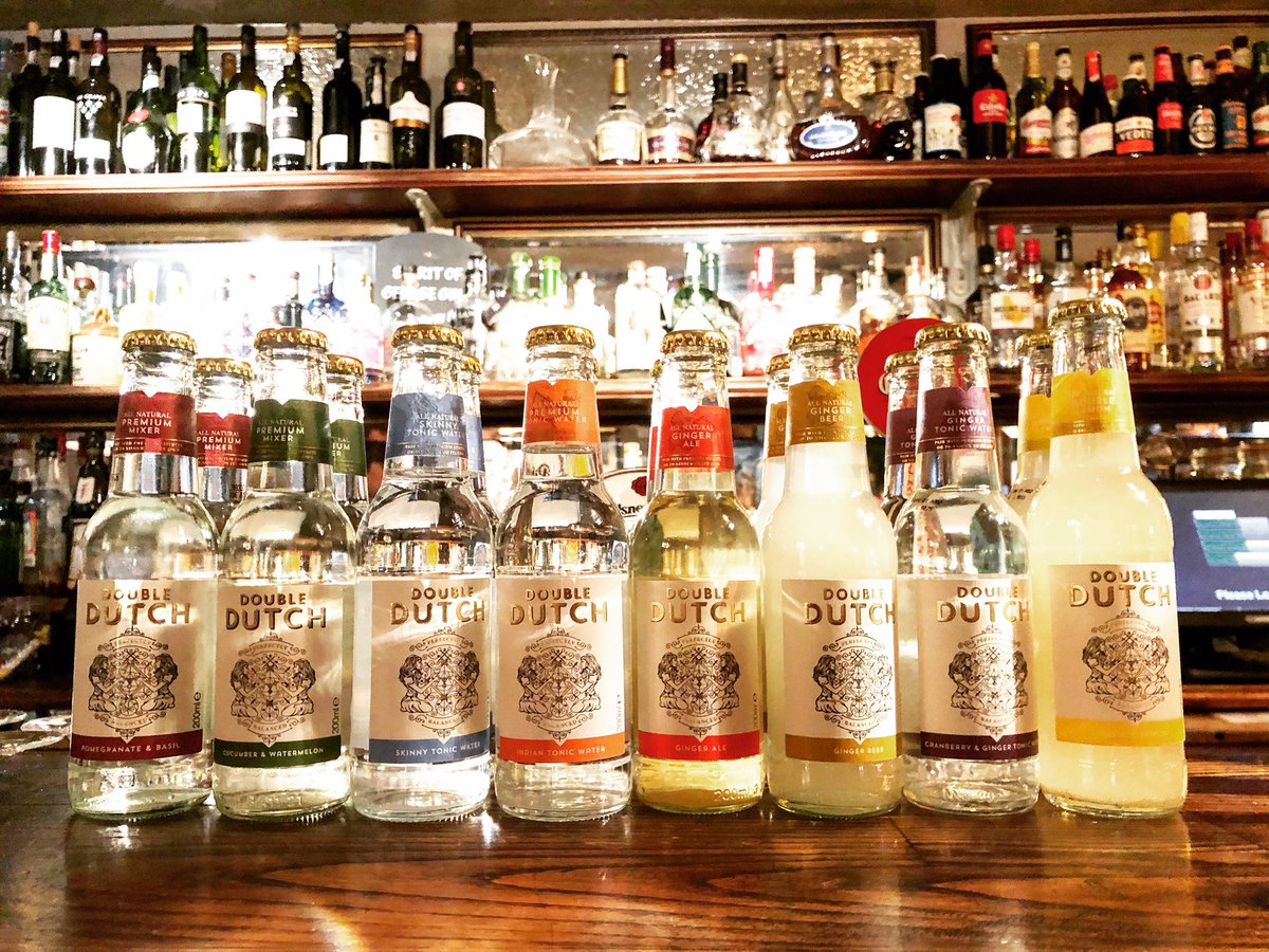 DrinksEnthusist's tweet photo. Cracking session talking @DoubleDutchMix to the @Churchinnmobb team. Come test their knowledge this weekend! #twinmagic #mobberley #churchinn #tonic #premium #cheshire #doubledutch #soda #ginger https://t.co/uspzv1UinD