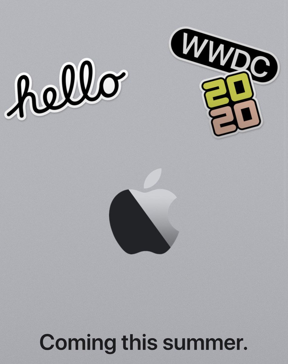 MacSferaBlog's tweet image. Contrario al resto de eventos tecnológicos, Apple no ha cancelado su #WWDC20. Sin embargo, será completamente online. De momento sabemos que será en junio y con keynote inaugural.