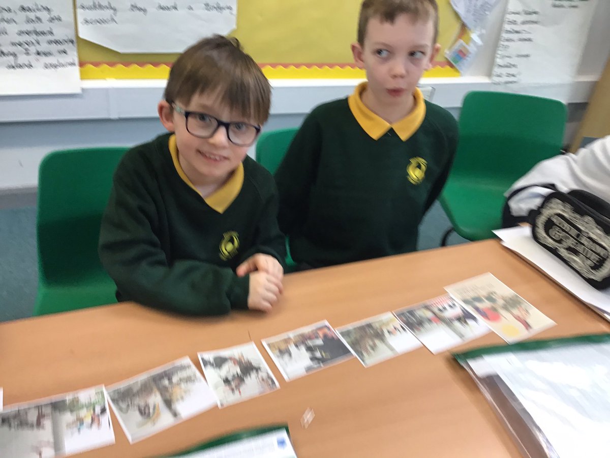 nightingalesMPS's tweet photo. We had a great reading lesson Wednesday, sequencing pictures and text from an unfamiliar story @EnglishMPS_ https://t.co/fXKJd5RLhf