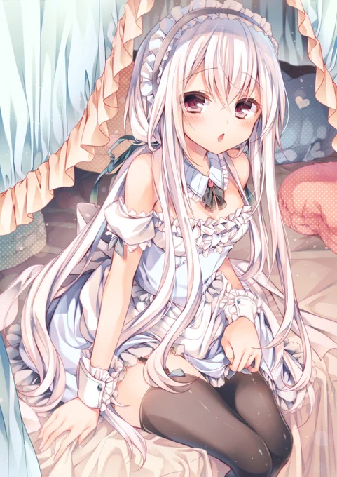 #自分のPixivブクマTOP3をあげる 
1枚目は本当にたくさんのブクマいただいていて圧倒的感謝・・?‍♂️3枚目が2015年のイラストで懐かしいし全部白髪なんだよな〜〜〜〜〜 