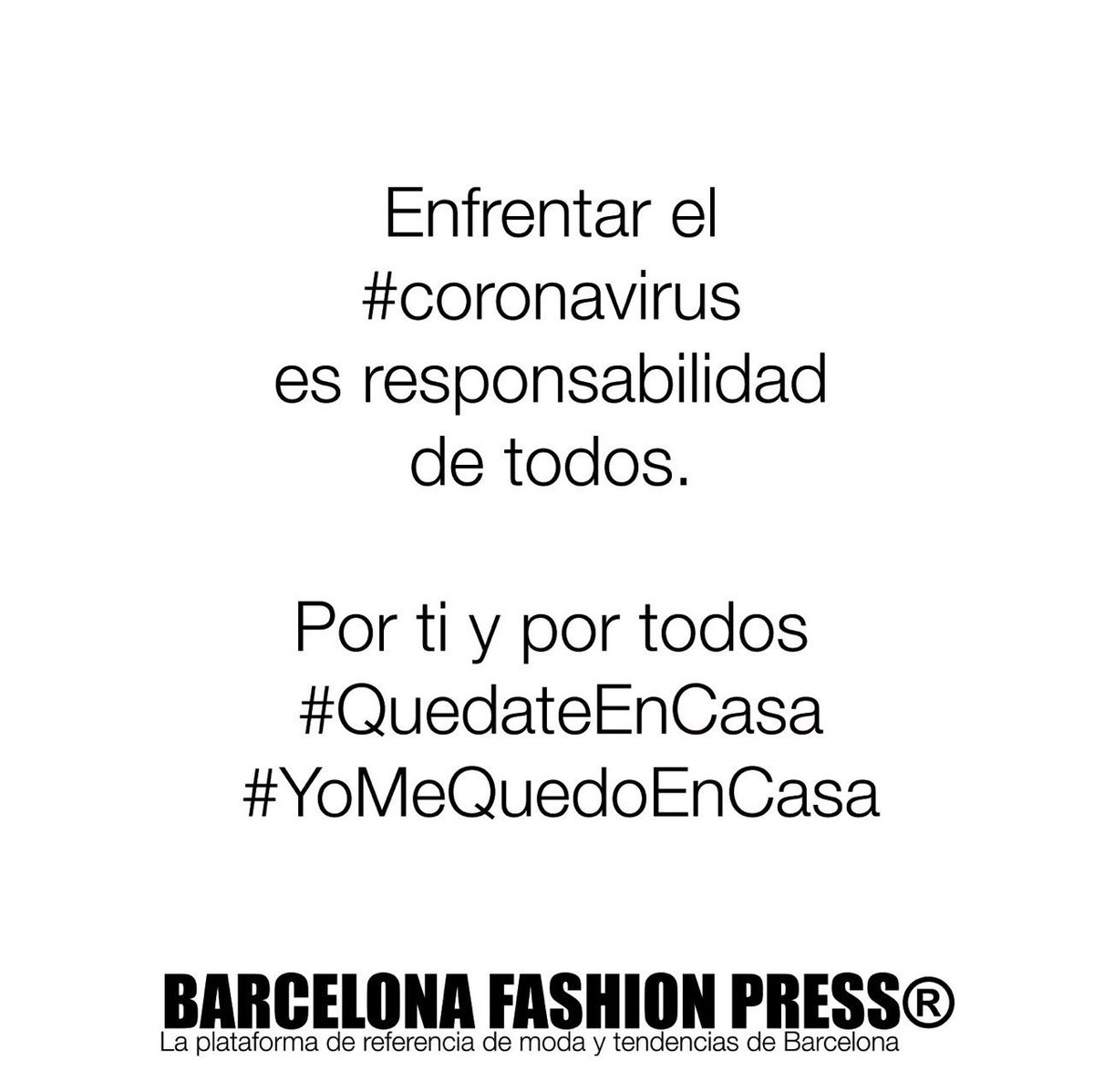 BCNFashionPress's tweet image. 2/2 #yomequedoencasa
⬛️Durante los próximos días estamos preparando un especial #BarcelonaFashion con contenido para inspirar
#yomequedoencasa
⬛️Con la responsabilidad de todxs superaremos el
#CoronavirusEspaña
