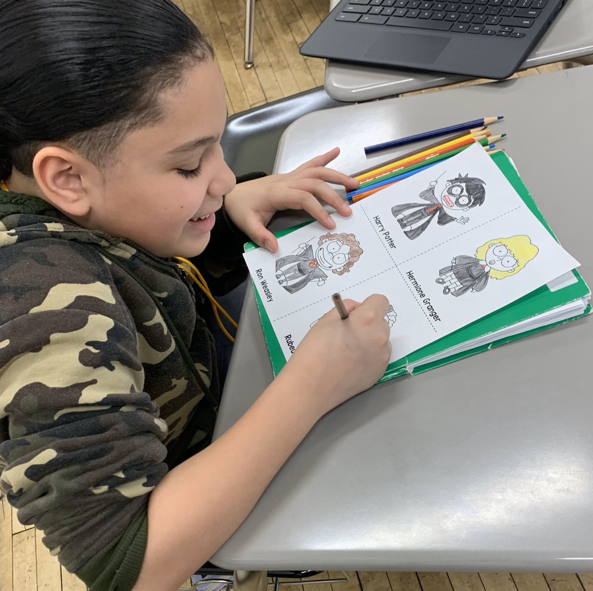 PerryWhs's tweet image. @WeehawkenTSD #HarryPotter character card creation in 7th grade ELA...#WeeLearn #WeeCreate @MTMattiace @teachnbeach1 @RobFerullo4 @WeehawkenVP