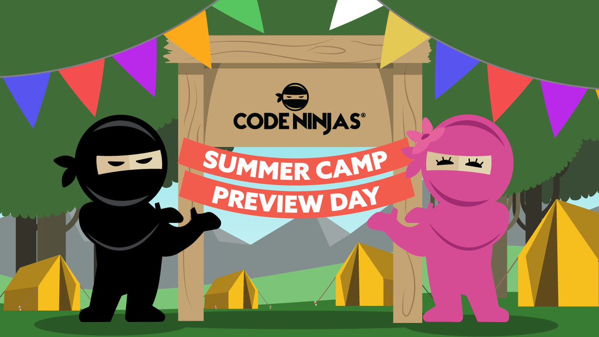 codeninjasEC's tweet photo. As we are committed to safety and well-being of our community, we have rescheduled our Summer Camp Open House until Saturday, April 25th. https://t.co/1qLmNUikXK