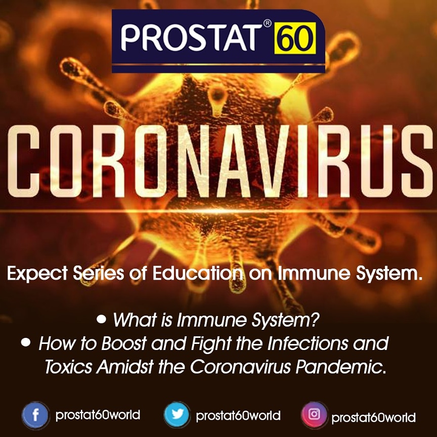 Prostat60World's tweet image. Expect Series of Education on Immune System.

1. What is Immune System?
2. How to Boost and Fight the Infections and Toxics Amidst the Coronavirus Pandemic.

#Prostat60 #prostate #prostatemanagement #coronavirus #CODVID19 #immunesupport #immunesystem #accra #ghana