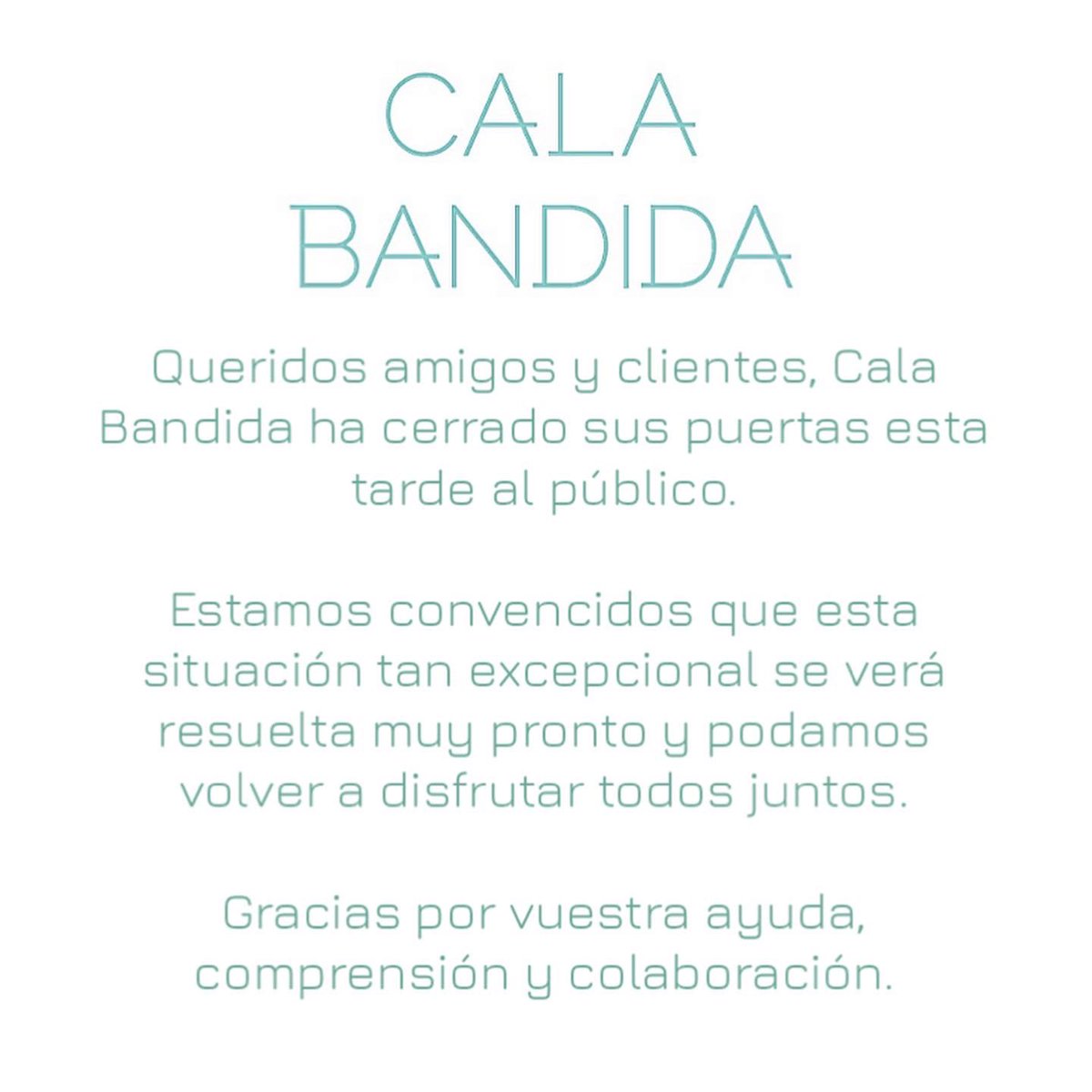 Cala Bandida tweet media