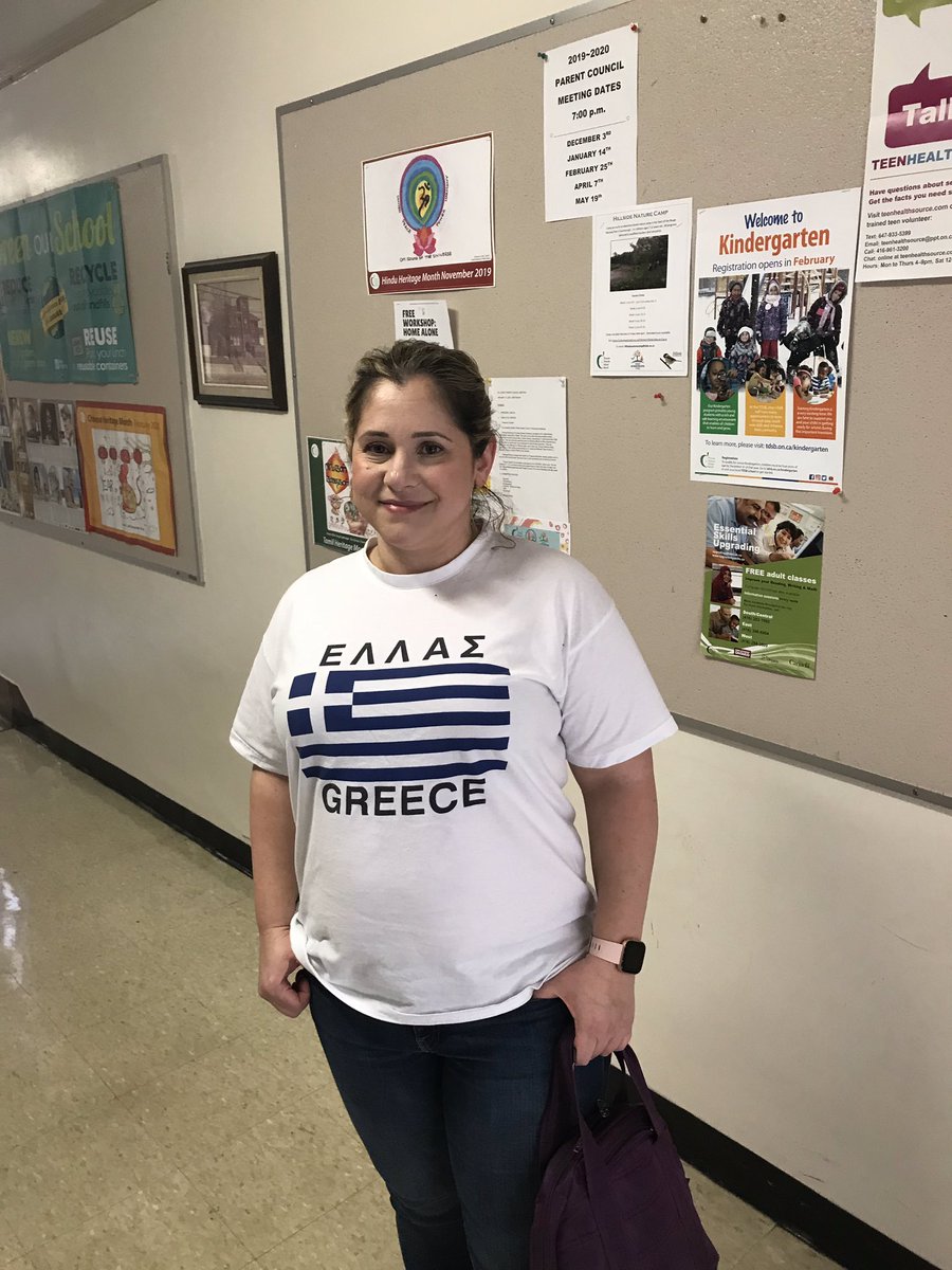 tdsb_Hillcrest's tweet image. Celebrating Greek Heritage month with a lunch 🥗 for the best staff in the business. #GreatFood #DancingLessons #Laughs #NoBetterPlaceToWork @tdsb @AHoward_tdsb @shelleylaskin