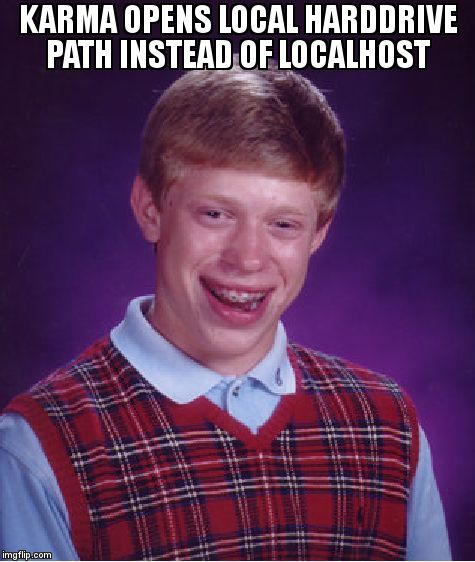 overflow_meme's tweet image. Karma opens local harddrive path instead of localhost stackoverflow.com/questions/5971… #karmarunner #karmajasmine