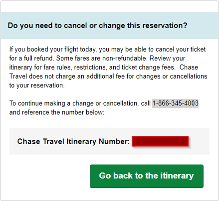 johnhimics's tweet photo. @Chase @ChaseSupport @CFPB Trying to cancel a flight, the phone number below hangs up on you abruptly, and I've been on hold on the number on the back of the card for hours. A "cancel" button on the website would have solved this hours ago. https://t.co/WkTaB2d3NZ