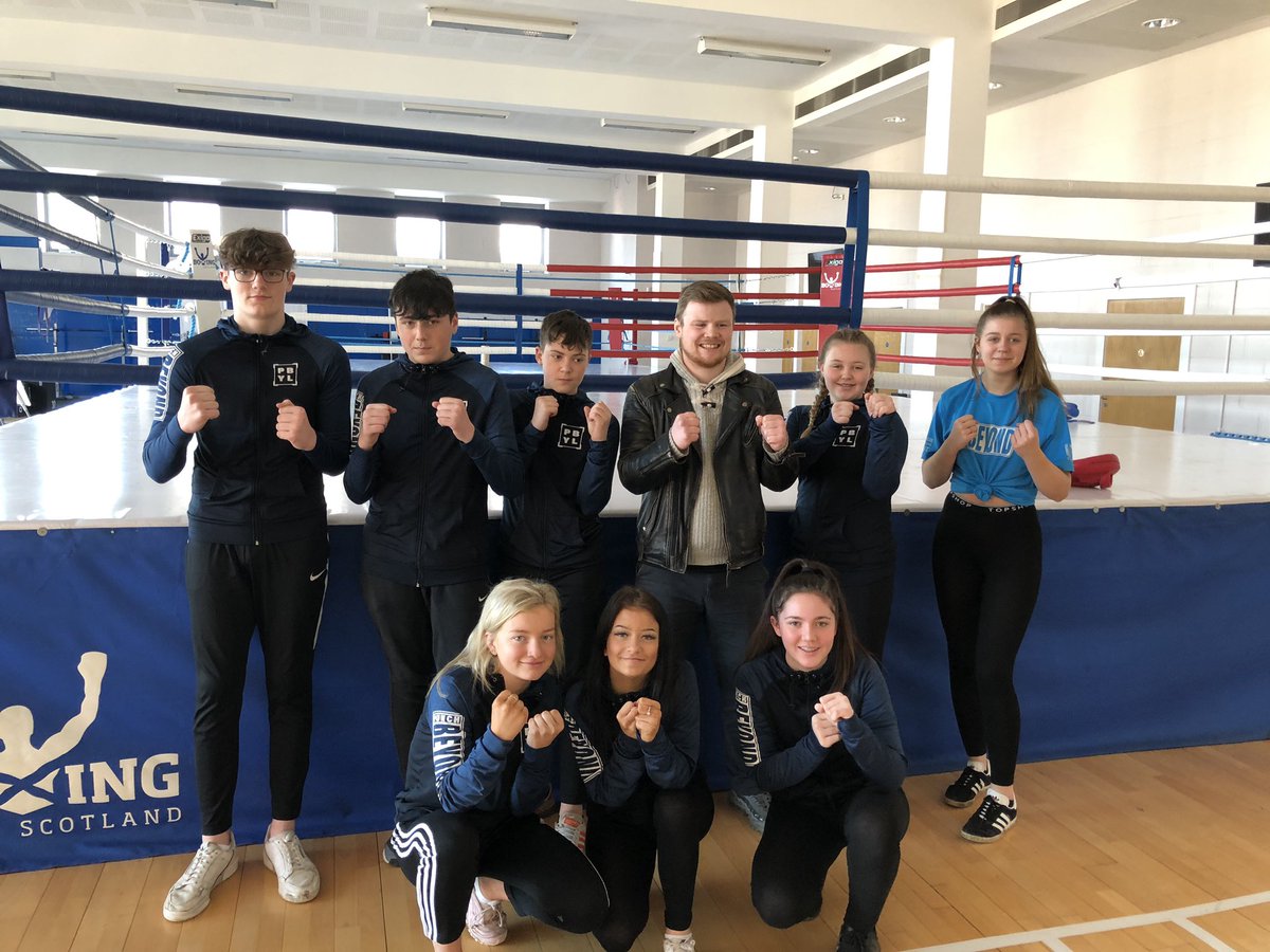 HsPupil's tweet photo. Massive thanks to @ChuckFlynn93 and @BoxingScotland for our day in Glasgow,really informative for our kids and a lot of fun,we can’t thank you enough for giving up your time https://t.co/EDLgSuiE6T