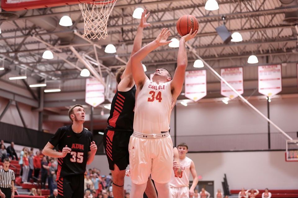 Congratulations to senior Hayden Amos on being named to Honorable Mention Raccoon River Conference! Hayden led us in rebounding on the year and was a huge piece of our defense. We are excited to see Hayden succeed at the next level for Northern Iowa Football.