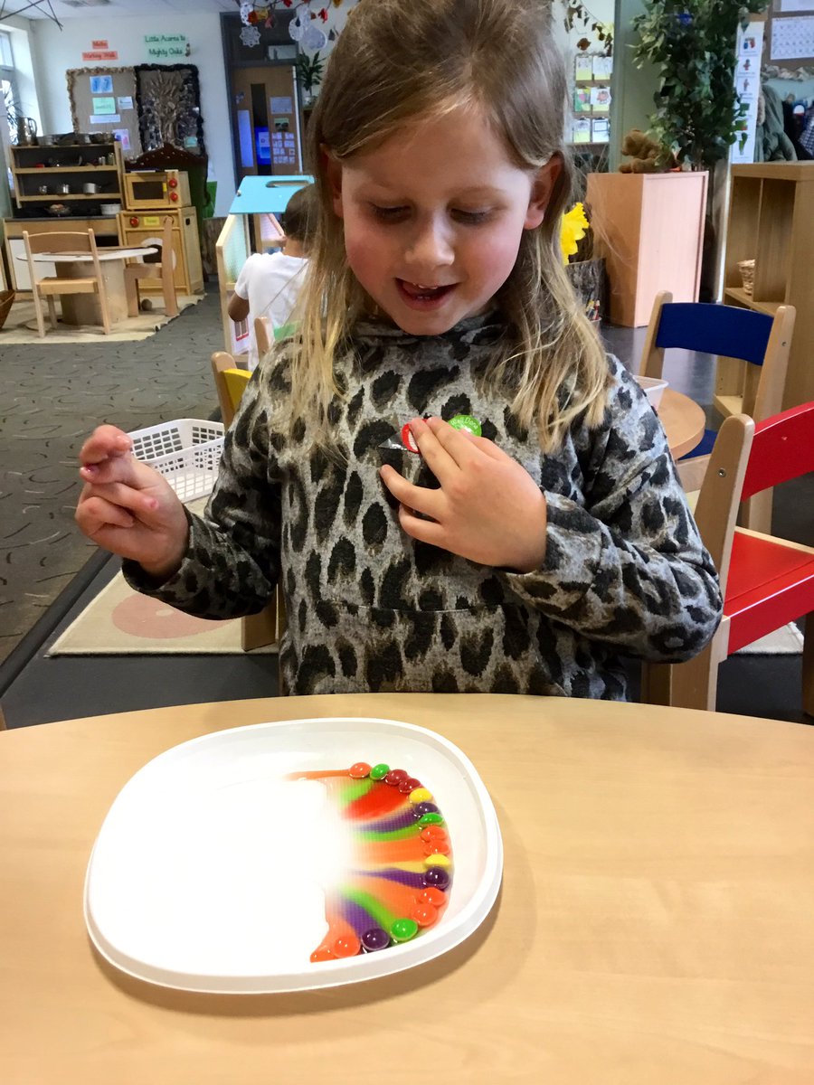 braunstone_cps's tweet image. Science week activities amazed the children in Willow class! Look how engaged they are with seeing the colours run and mix. Great to finished our weekly task of colour mixing with real sweets. 😛🍬🎨 #exploringmedia #eyfs #explorativeplay #ScienceWeek2020