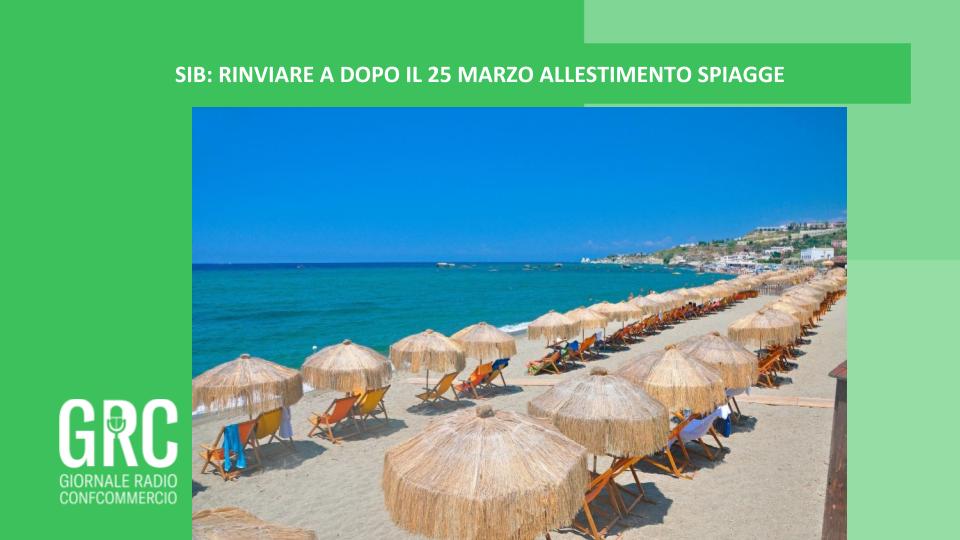 #coronavirus Sib, sindacato italiano balneari, invita a sospendere o rinviare a dopo il 25 marzo l'allestimento di spiagge
🎧 Ascolta tutto il #GiornaleRadio <a href="/Confcommercio/">Confcommercio</a> su ➡️ confcommercio.it/-/grc-13-03-20…