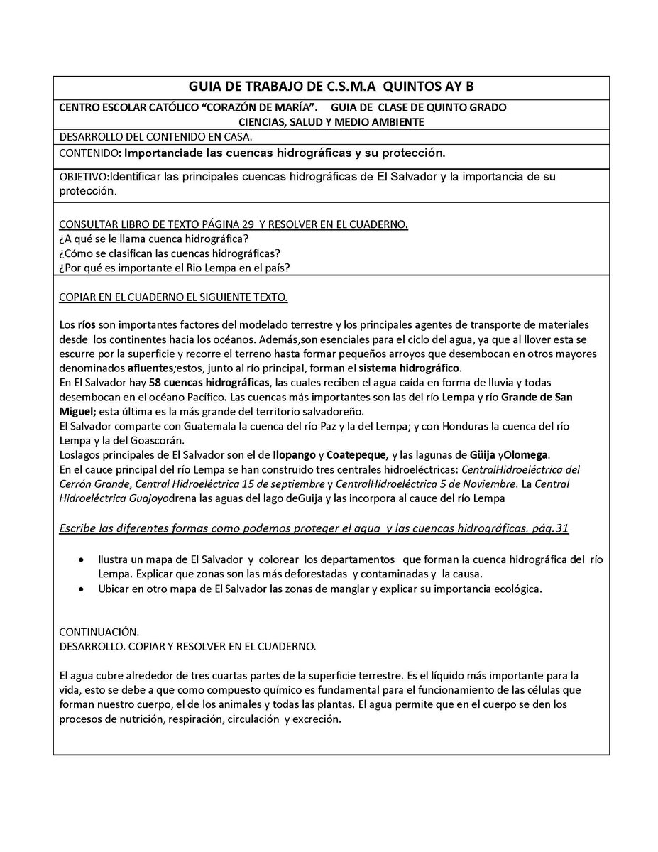 corazondemaria0's tweet photo. Guías de trabajo de 5to. Grado Ciencias, Sociales y Lenguaje https://t.co/OSby8Eb5C3