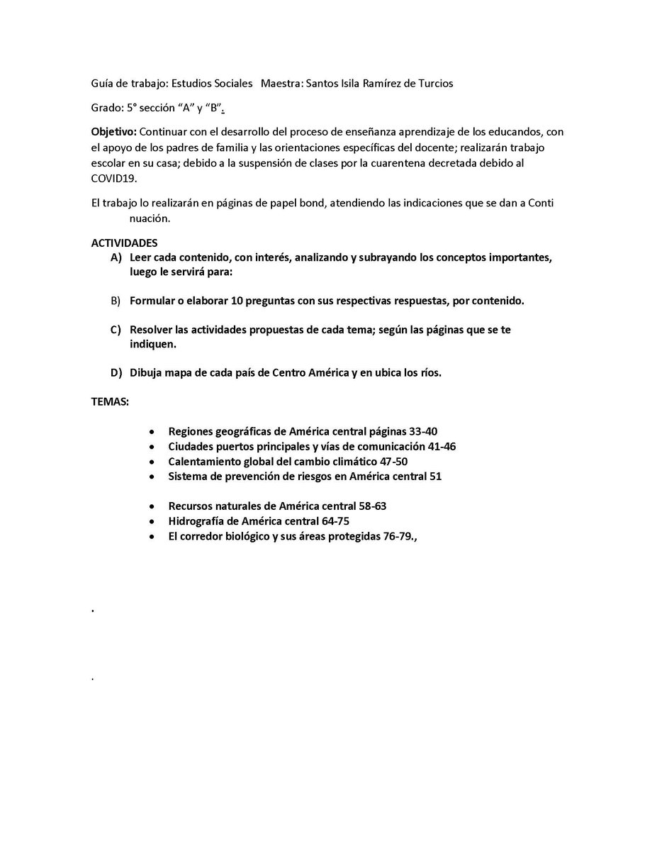 corazondemaria0's tweet photo. Guías de trabajo de 5to. Grado Ciencias, Sociales y Lenguaje https://t.co/OSby8Eb5C3