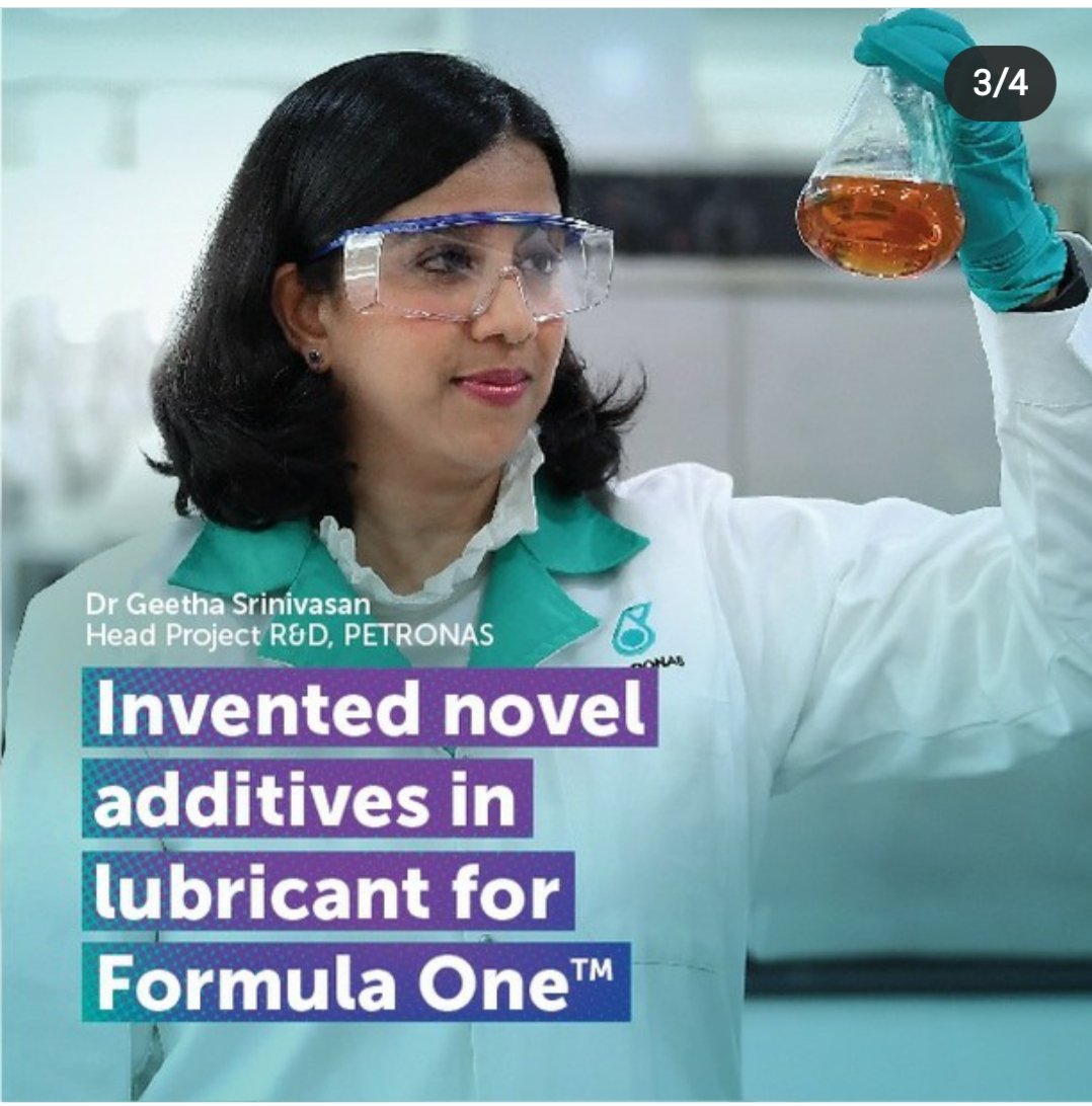Geetha Srinivasan (@geetha400) on Twitter photo Honoured to have been able to continue #science journey - now on an #industrial platform - thanks to <a href="/Petronasbrands/">PETRONAS Brands</a> #innovation #WomenInScience #WomenInSTEM #realtimechemist #Inspiration Honoured to have been able to continue #science journey - now on an #industrial platform - thanks to <a href="/Petronasbrands/">PETRONAS Brands</a> #innovation #WomenInScience #WomenInSTEM #realtimechemist #Inspiration