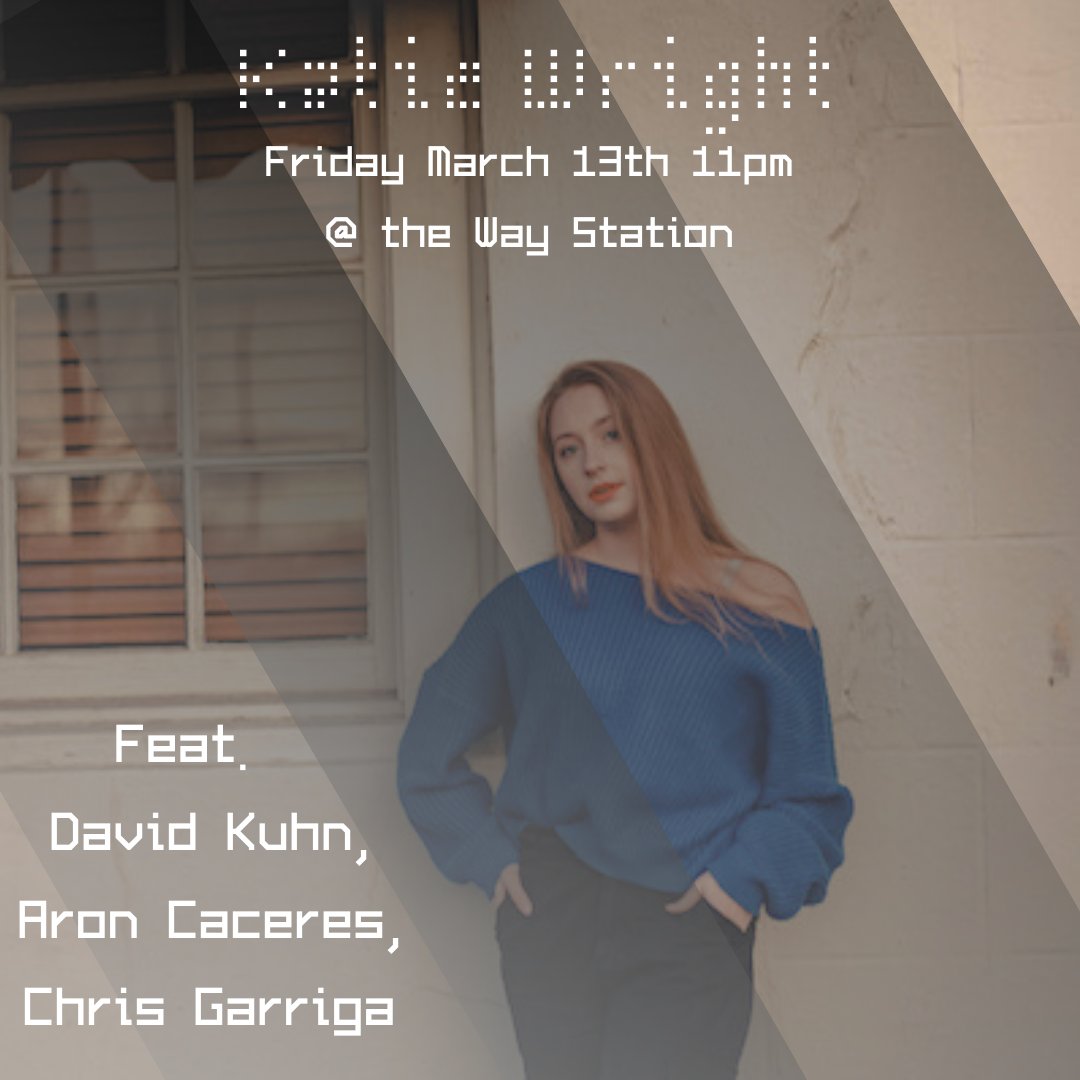 Live Music all night!  I starts at 7pm with Here Lies The Human Race, then Allie Glassman, Hayden Stearns, Cate Hamilton and Katherine Wright.  Hunker down and groove out - you'll get through this Friday the 13th!