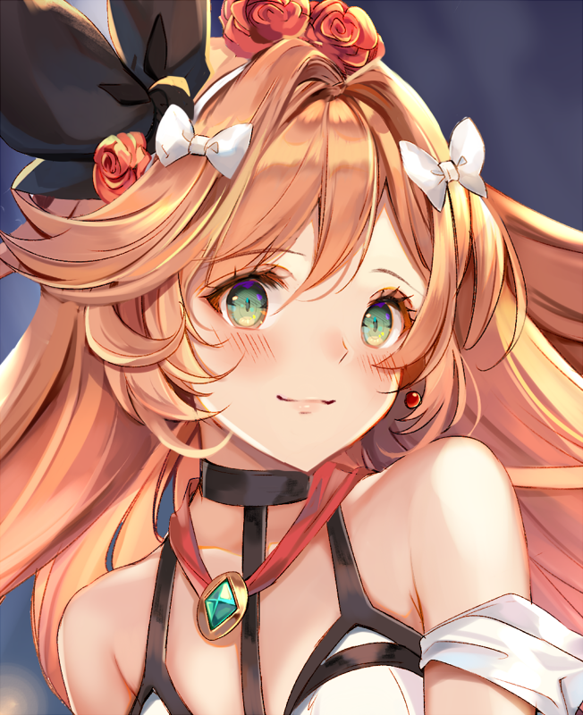 団長と素敵なひとときを😌
#グラブル　#グラブルファンアート