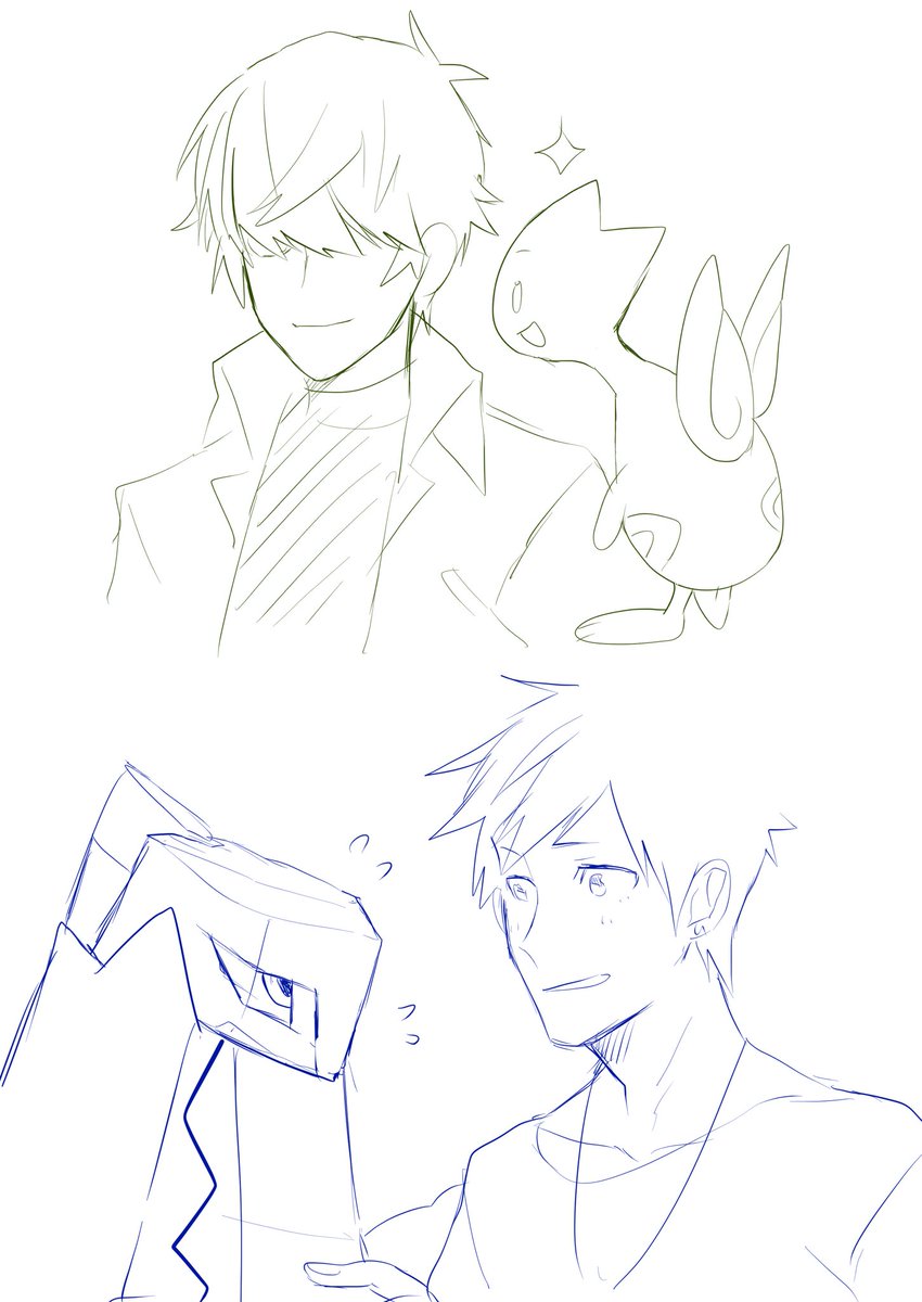 ポケモン Pcs Tl ポケモンがいる世界線3 えびぽのイラスト