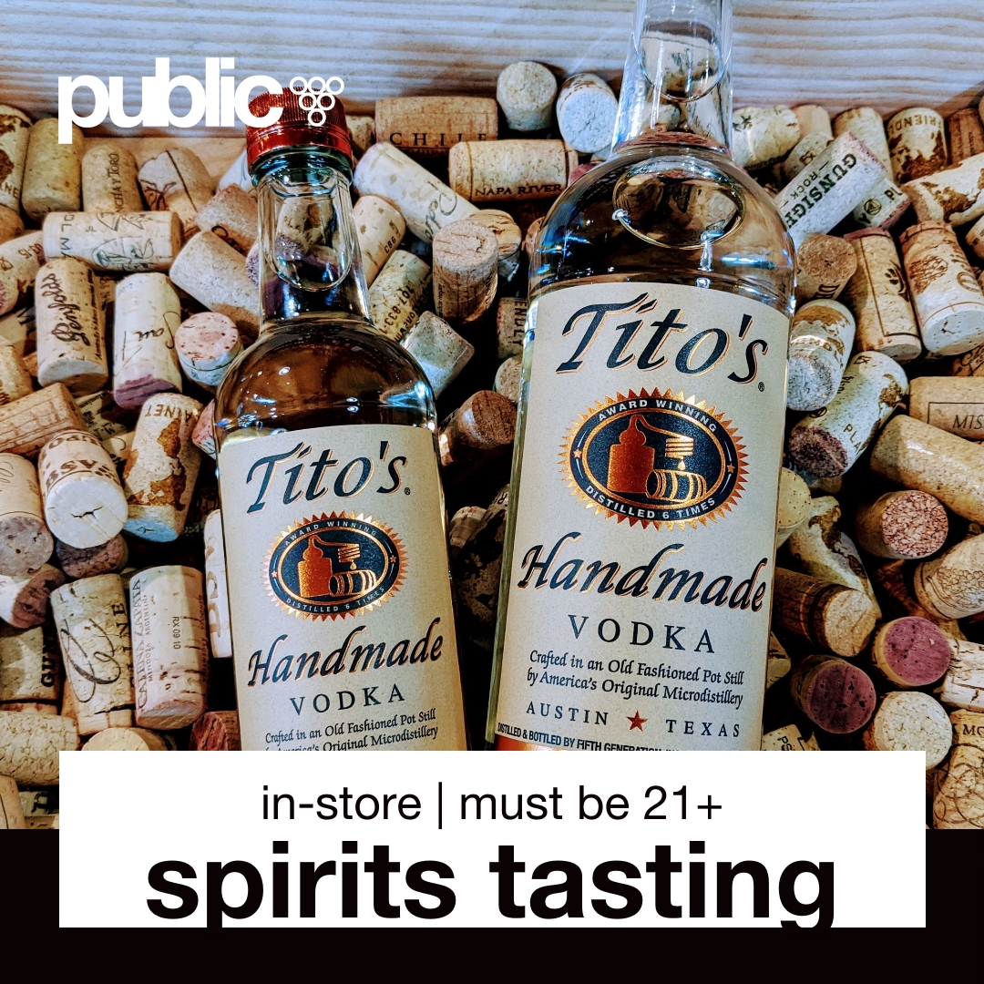 publicprinceton's tweet photo. 🚨 vodka sampling 🚨 Drop in today, starting at 5pm to sample the classically delicious @TitosVodka! See you there!  In-store | must be 21+
cheers!🍻
•
#Vodka #PrincetonNJ #VodkaSampling #LoveTitos #VodkaForDogPeople #Tito's #TitosVodka #VodkaLovers #Cocktails #VodkaSoda https://t.co/QBbhnRAHqJ