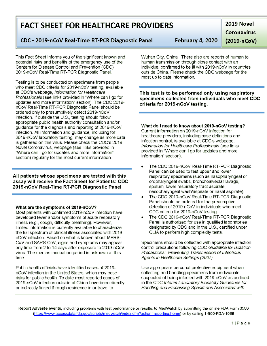 Triballab's tweet photo. #CDC has interim guidance for #laboratories regarding #COVID19, including a fact sheet on the diagnostic panel. Please share. #Nativeownedlab #triballab #diagnostics #labservices #tribalhealth #Nativehealth https://t.co/mebWoo4Wn7 https://t.co/VlyTAHloMd