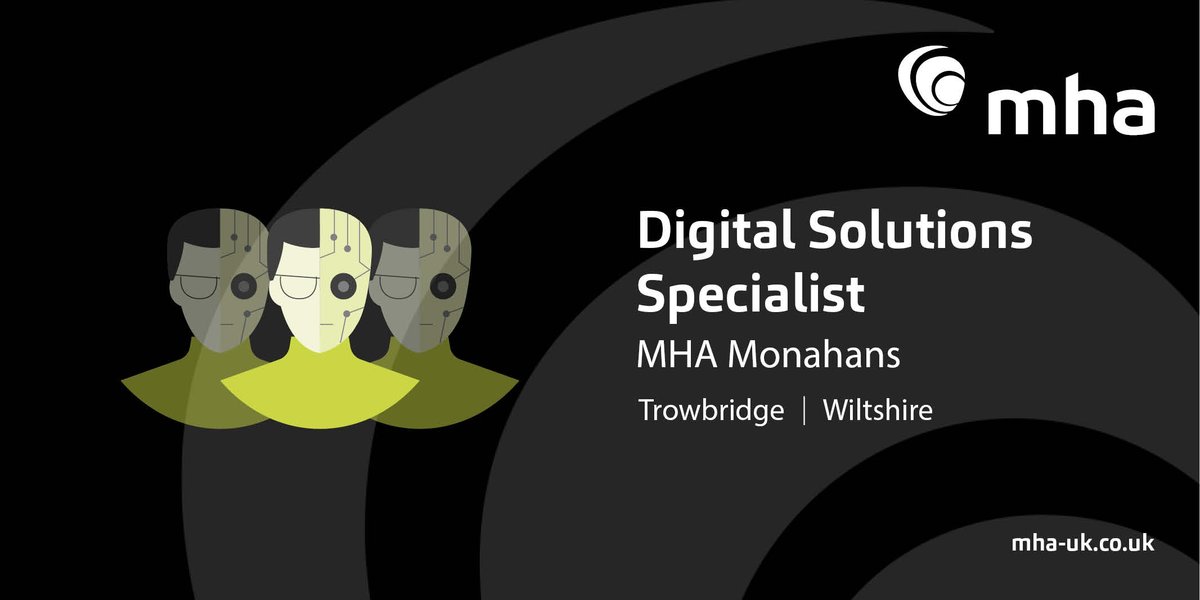 MHACareers's tweet photo. Member firm @MonahansAccount are #recruiting for a Digital Solutions Specialist to join their team. Start your journey in developing our digital future https://t.co/VY4lPTFle3  #HiringNow #DigitalSolutions https://t.co/7WKweXB3SM