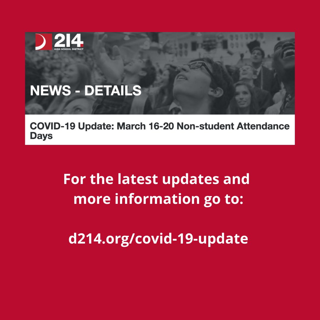 New updates on District 214's response to COVID-19: d214.org/covid-19-updat…