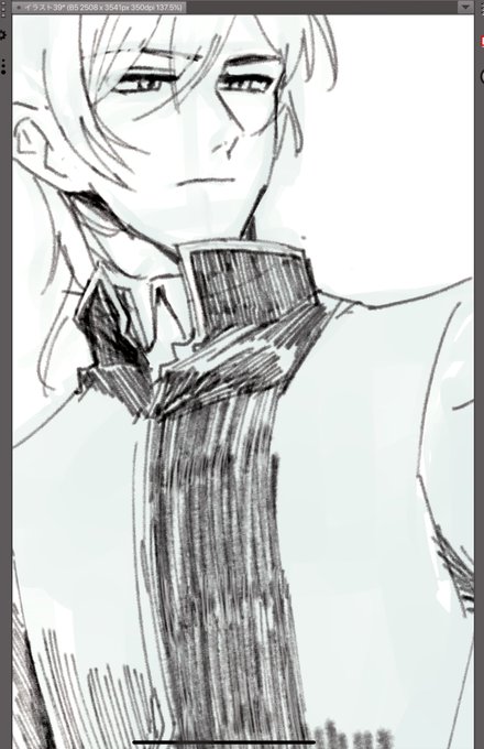 デジタルの利便性を
全く活用出来てない絵を描くなわたしほんとに 