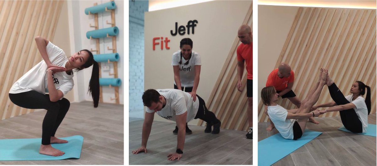 Jeff_App's tweet photo. Did you know that at our #Jeff offices we have a lab where we test our products and new business lines?
This was the #trial of a #FitJeff session, the new vertical that will soon be available in your #App 👉 https://t.co/Z1J5YYlYgV
#TheGoodGoodLife #JeffApp #GoJeff https://t.co/c4vatDjEQm